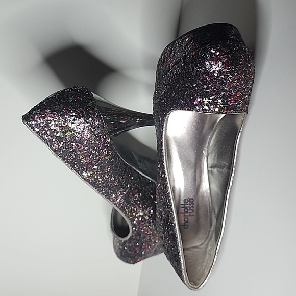 Charlotte Russe Glitter Heels - Picture 2 of 6